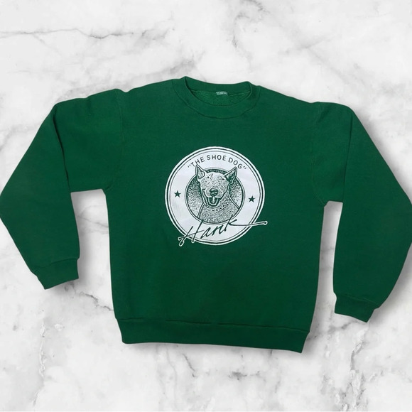 Vintage 1980s Unisex Bull Terrier Dog Graphic Crewneck Kids Sweatshirt - Picture 1 of 7